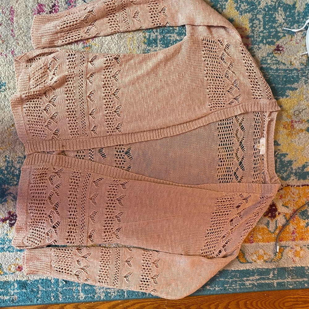 Pink sweater